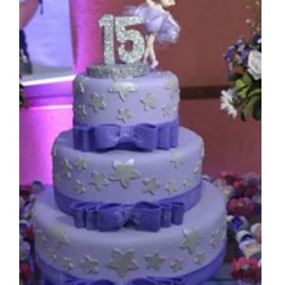 Torta quinceañera con Delivery a domicilio Lima Peru - Cod:WQC33