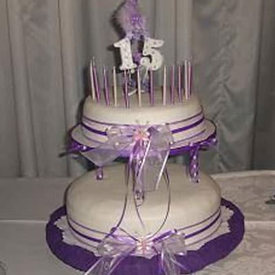 Torta quinceañera 36 | Torta de 15 | Tortas de quinceañeras - Cod:WQC36