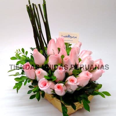 Arreglos con Rosas Delivery Lima a domicilio Flores - Cod:XBR05