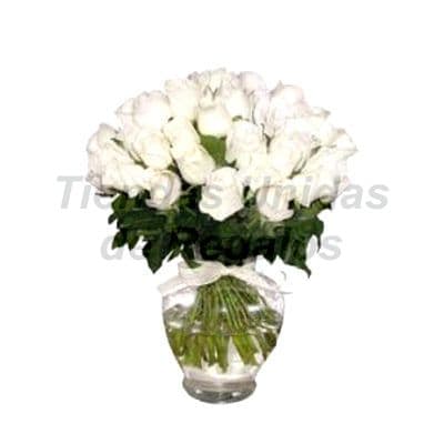 Arreglos florales en Floreros de Vidrio Delivery San Juan de Miraflores - Cod:XFR24